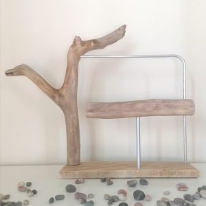 Porte-bijoux #02 -Créations fabriquées à la main avec soin, à partir de matériaux de récupération et bois flotté- Les Jolies Choses - Déco écoresponsable